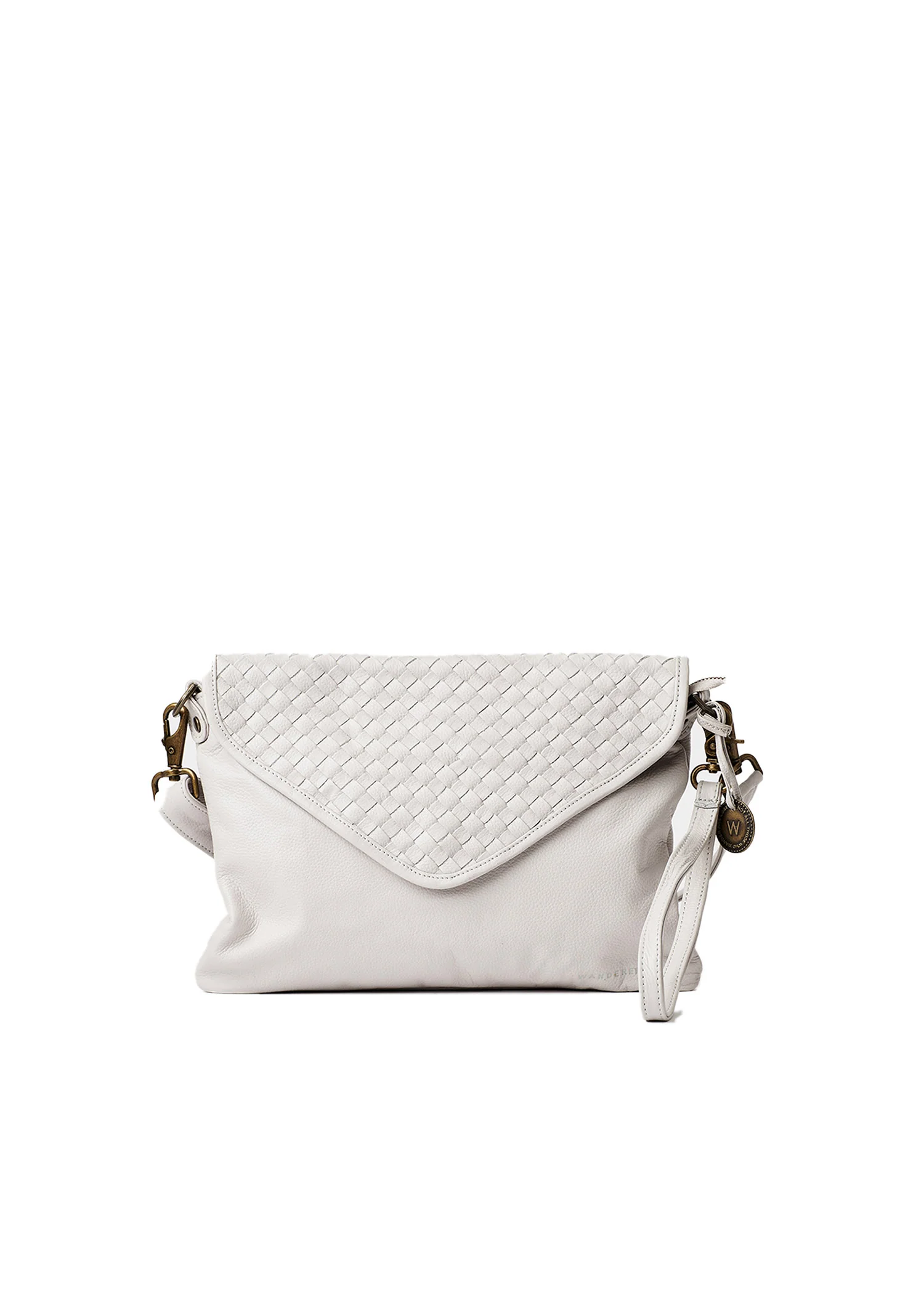 The Marseille Woven Crossbody Clutch - Image 11