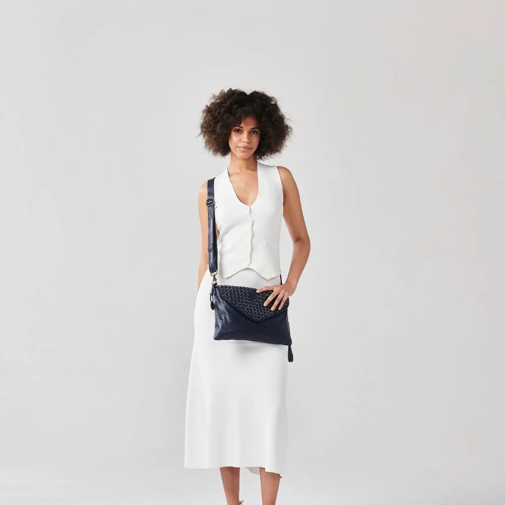 The Marseille Woven Crossbody Clutch - Image 117