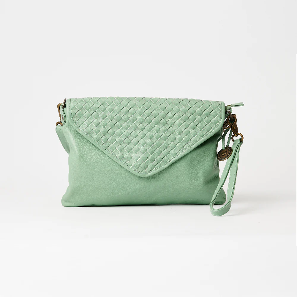The Marseille Woven Crossbody Clutch - Image 122