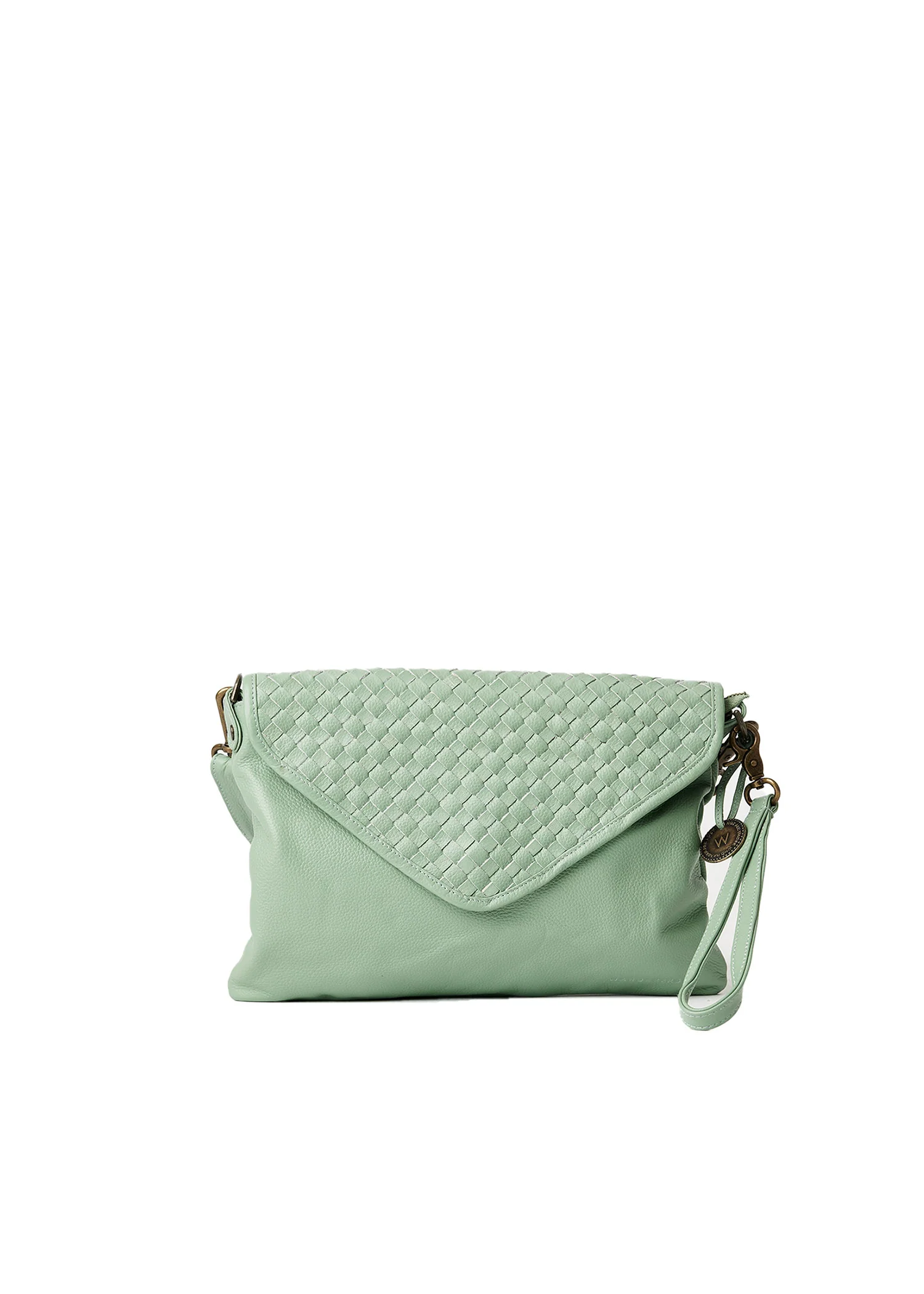 The Marseille Woven Crossbody Clutch - Image 13