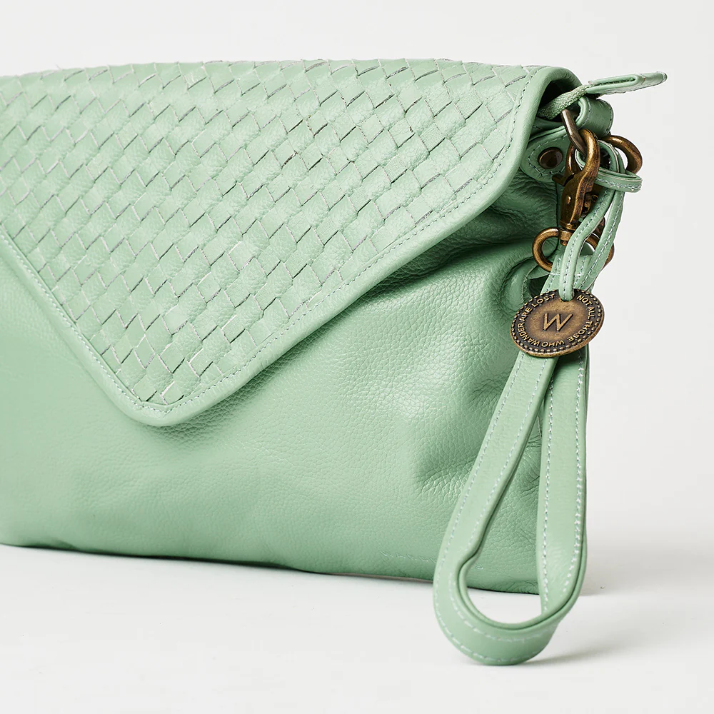 The Marseille Woven Crossbody Clutch - Image 156