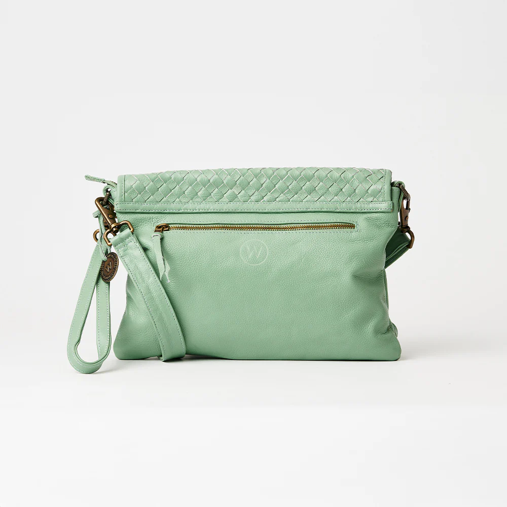 The Marseille Woven Crossbody Clutch - Image 157