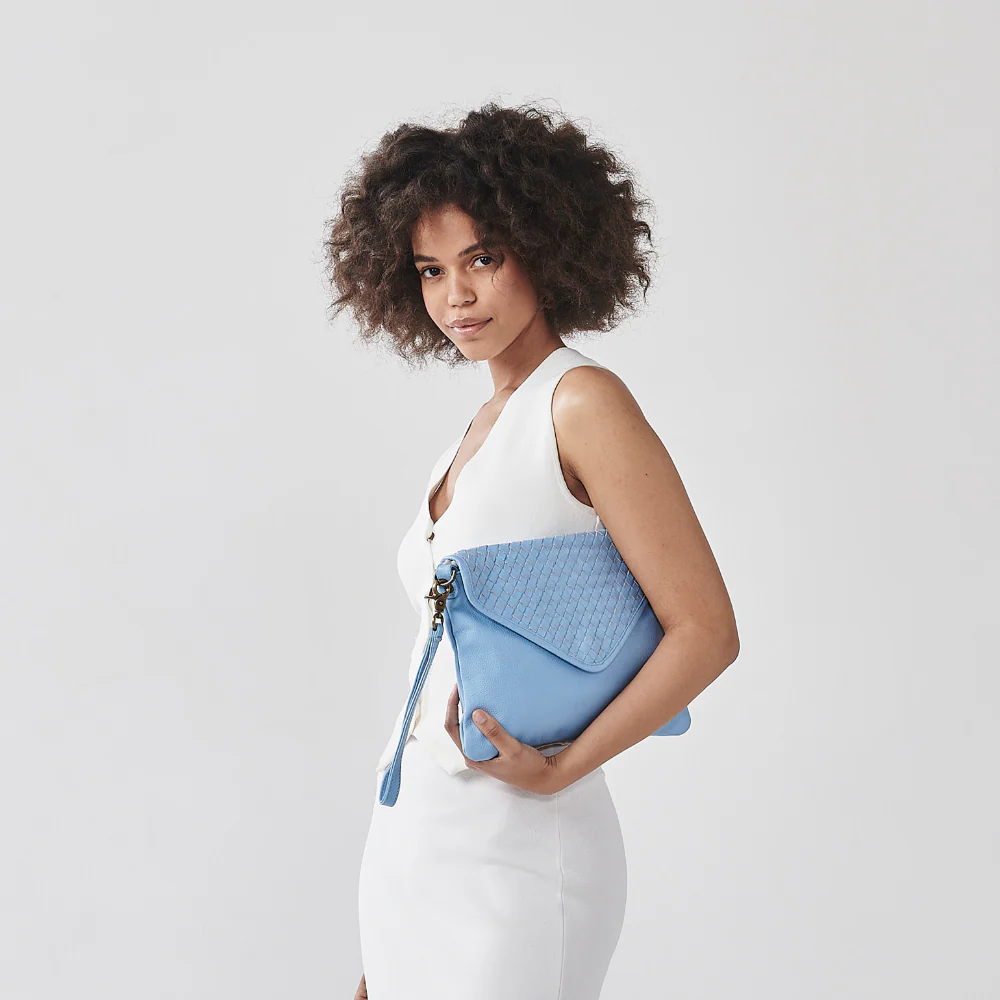 The Marseille Woven Crossbody Clutch - Image 168