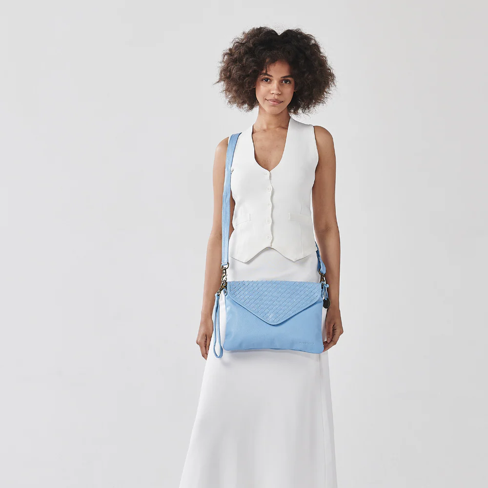 The Marseille Woven Crossbody Clutch - Image 170