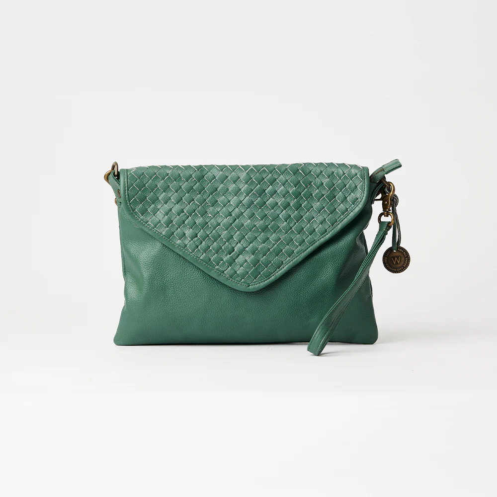 The Marseille Woven Crossbody Clutch - Image 184