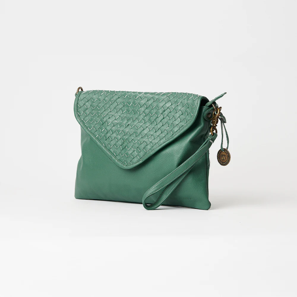 The Marseille Woven Crossbody Clutch - Image 185