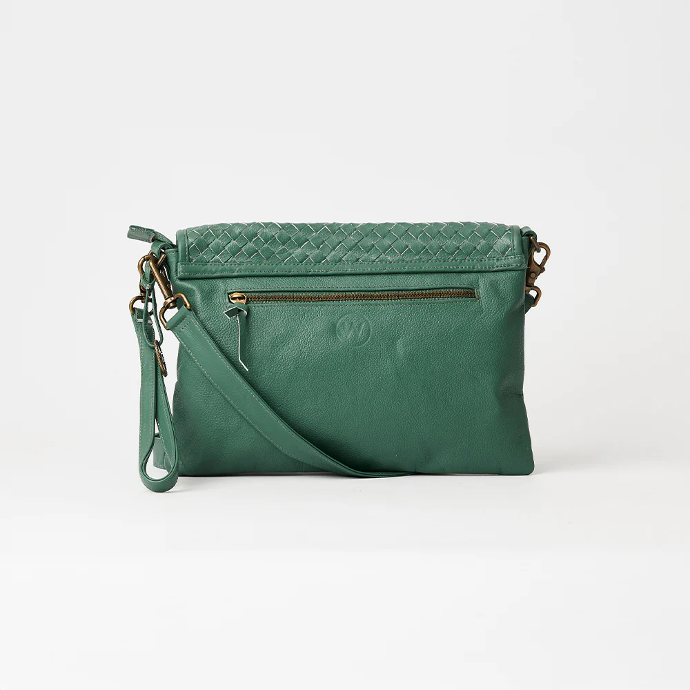 The Marseille Woven Crossbody Clutch - Image 187