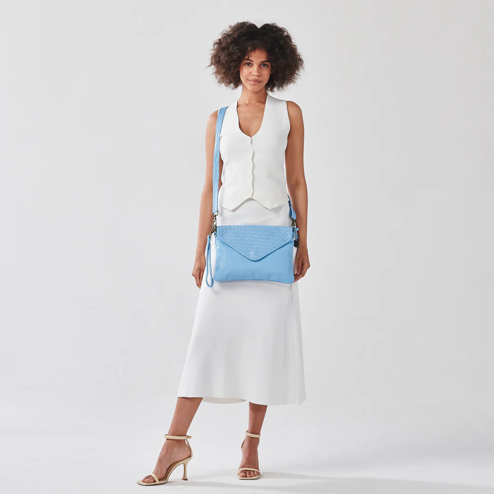 The Marseille Woven Crossbody Clutch - Image 198