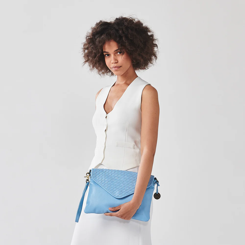 The Marseille Woven Crossbody Clutch - Image 199