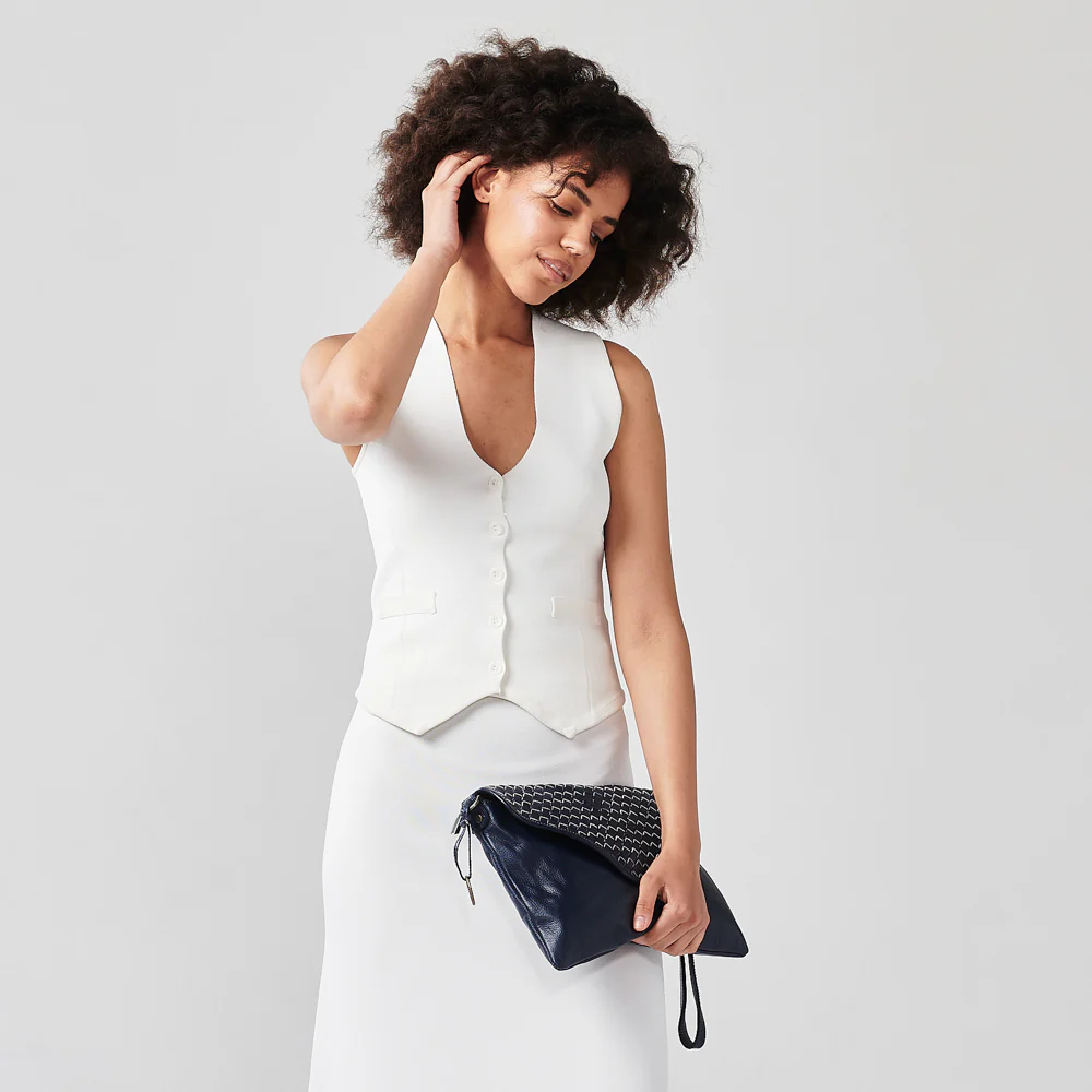 The Marseille Woven Crossbody Clutch - Image 203