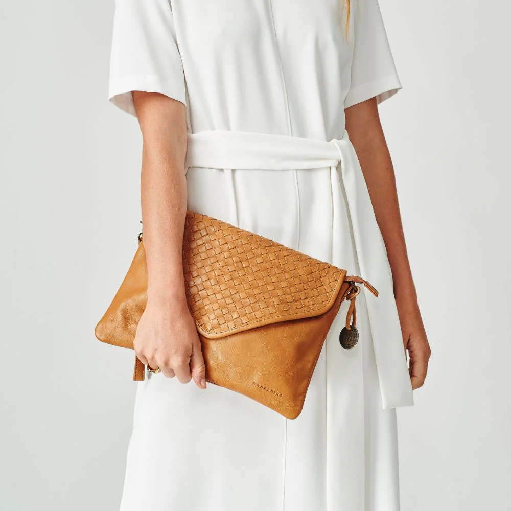 The Marseille Woven Crossbody Clutch - Image 25