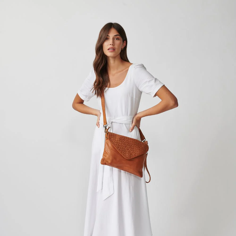 The Marseille Woven Crossbody Clutch - Image 26