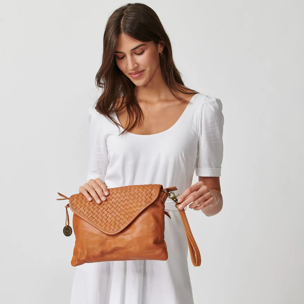 The Marseille Woven Crossbody Clutch - Image 28