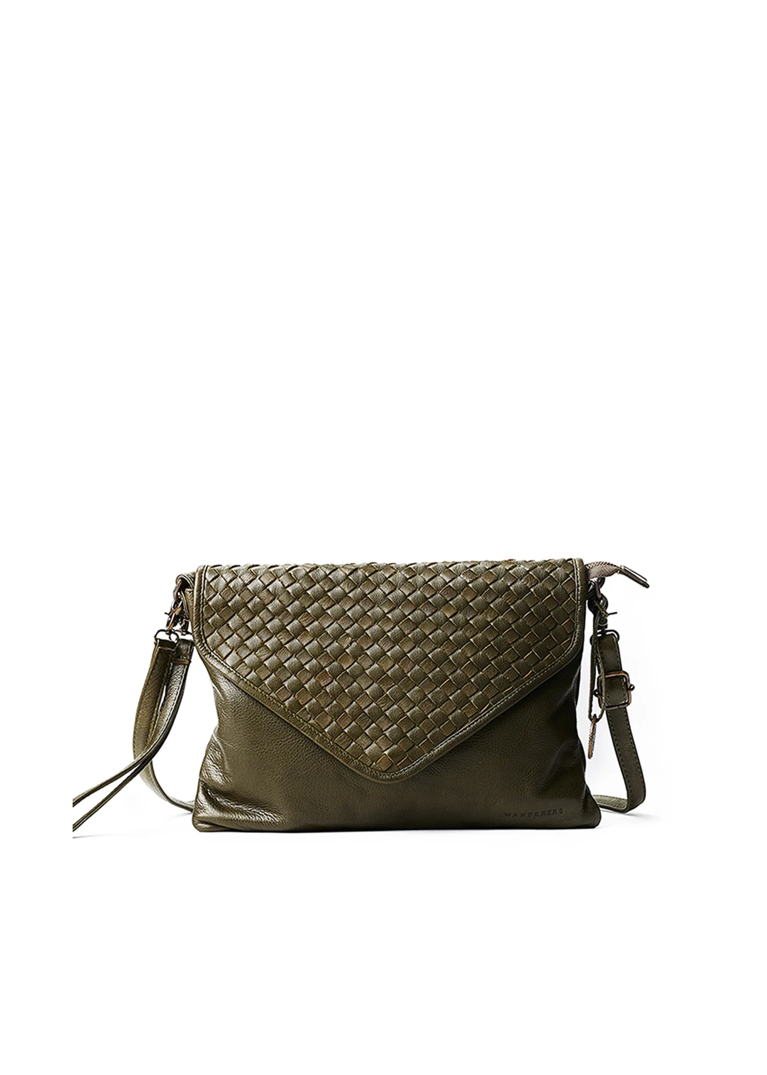 The Marseille Woven Crossbody Clutch - Image 3
