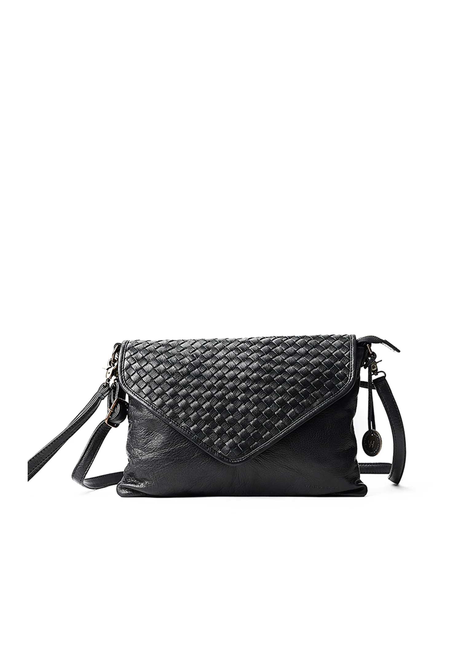 The Marseille Woven Crossbody Clutch - Image 4