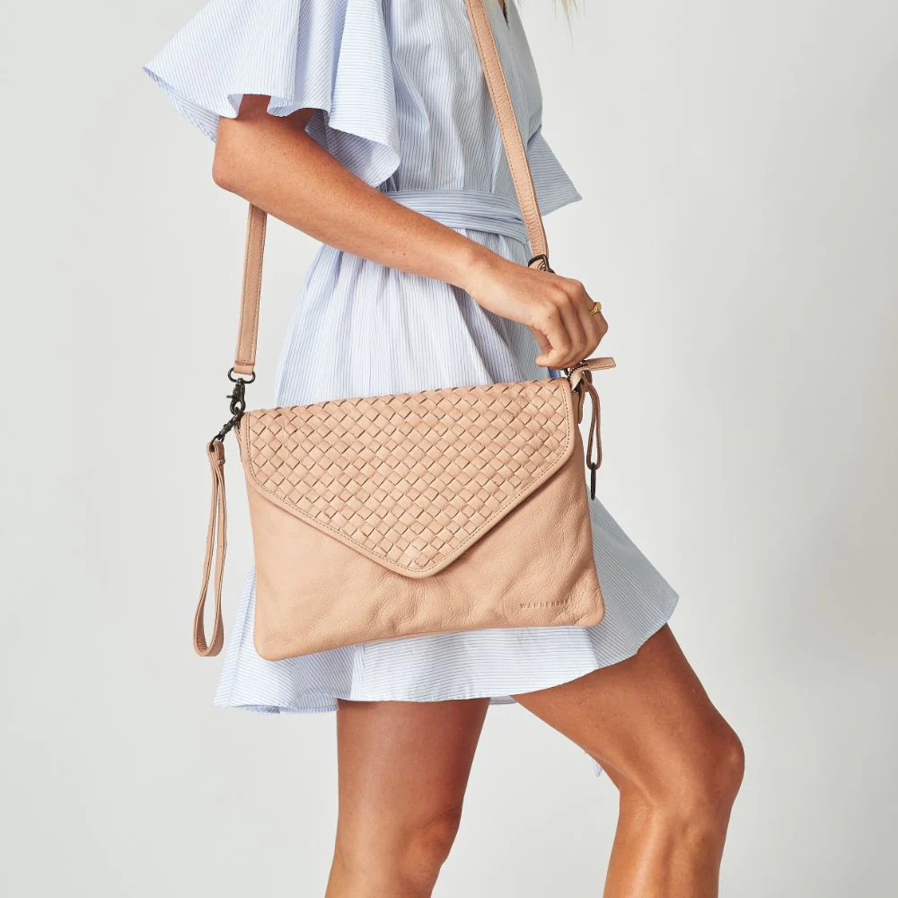 The Marseille Woven Crossbody Clutch - Image 51