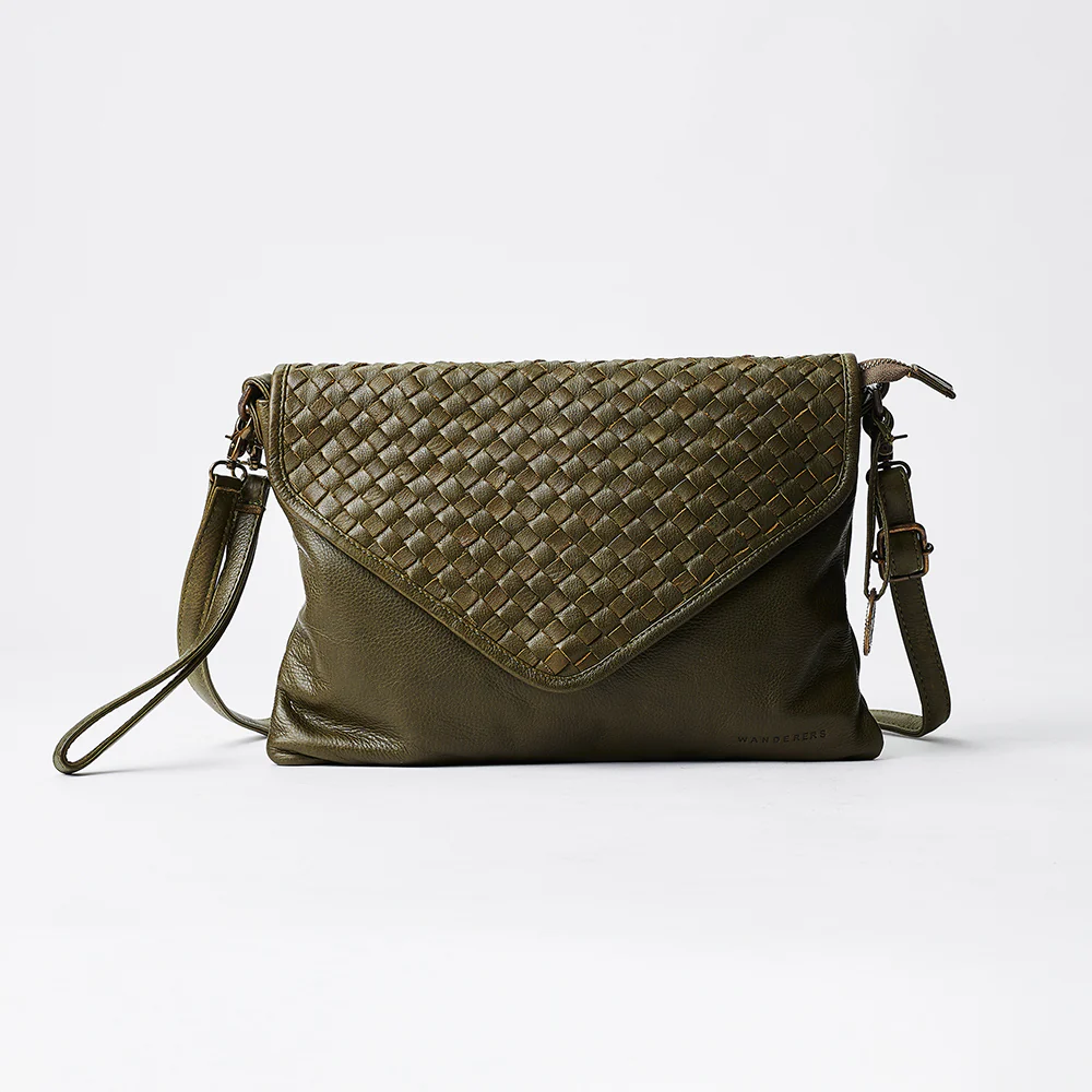 The Marseille Woven Crossbody Clutch - Image 52