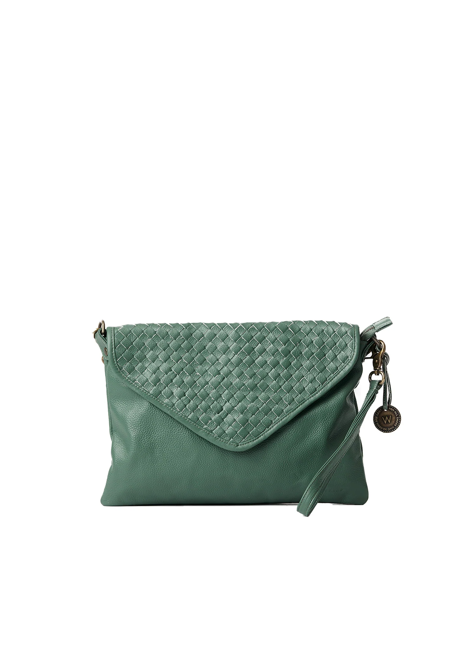The Marseille Woven Crossbody Clutch - Image 6