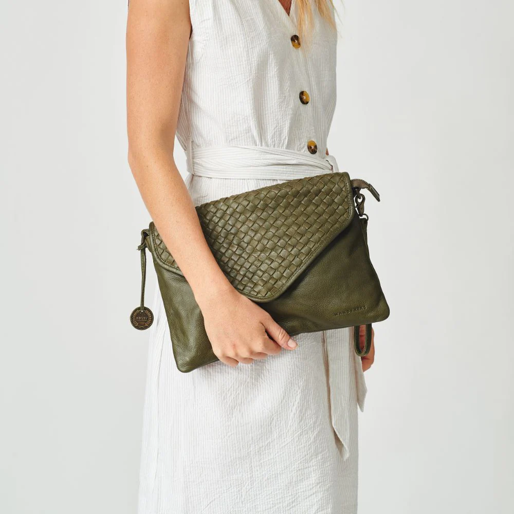The Marseille Woven Crossbody Clutch - Image 62