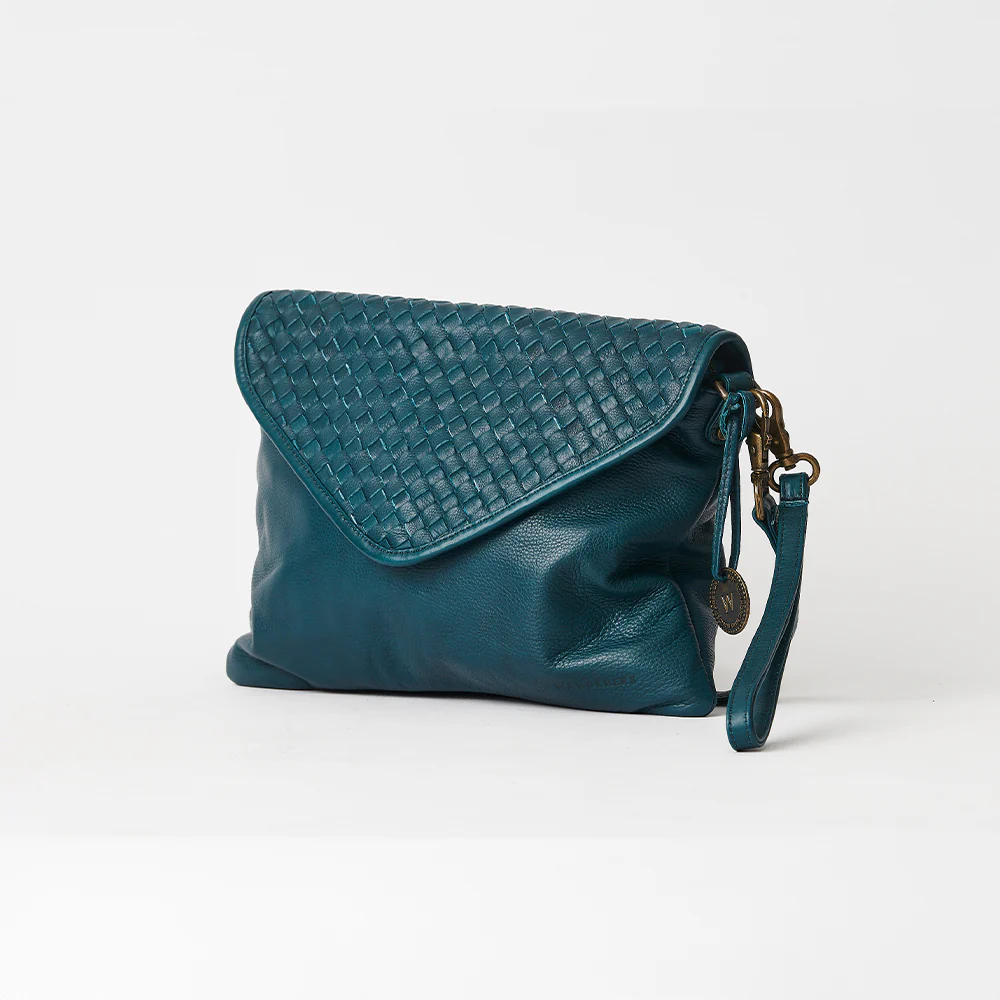 The Marseille Woven Crossbody Clutch - Image 77